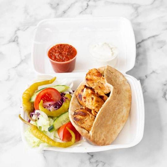 Shish Kebabs served at Rodi Pizza and Grill in Ipswich